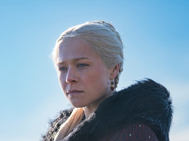 <p>Emma D'Arcy as Princess Rhaenyra Targaryen</p>