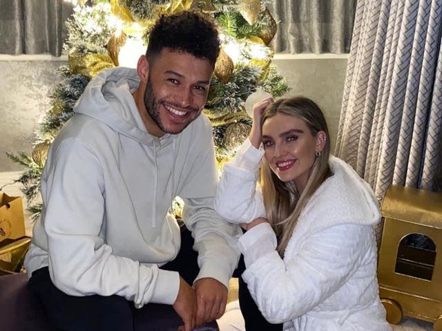 <p>Perrie Edwards and Alex Oxlade-Chamberlain</p>