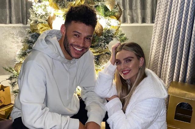 <p>Perrie Edwards and Alex Oxlade-Chamberlain</p>