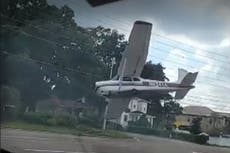 Plane runs out of fuel and drops out of the sky in Florida