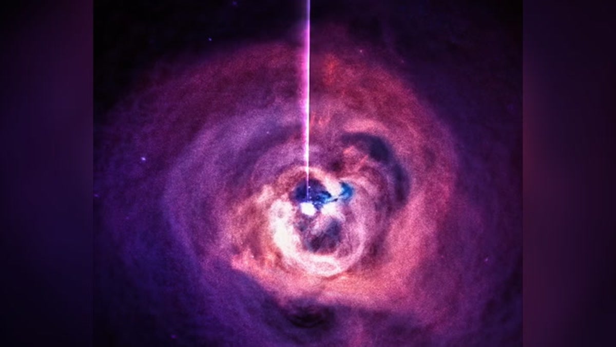 Sounds of black hole revealed in Nasa recorded audio
