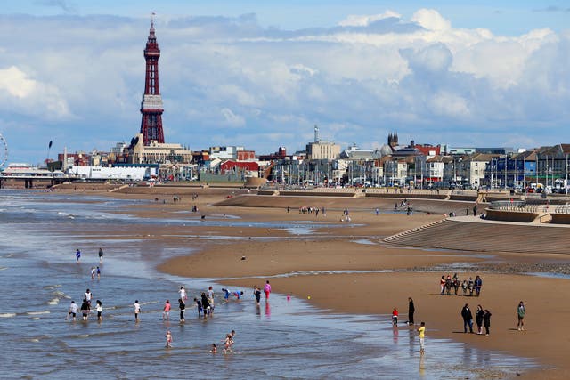 <p>Blackpool Council leader Lynn Williams called the situation ‘appalling’ as the town prepares for the height of its tourist season (Peter Byrne/PA)</p>