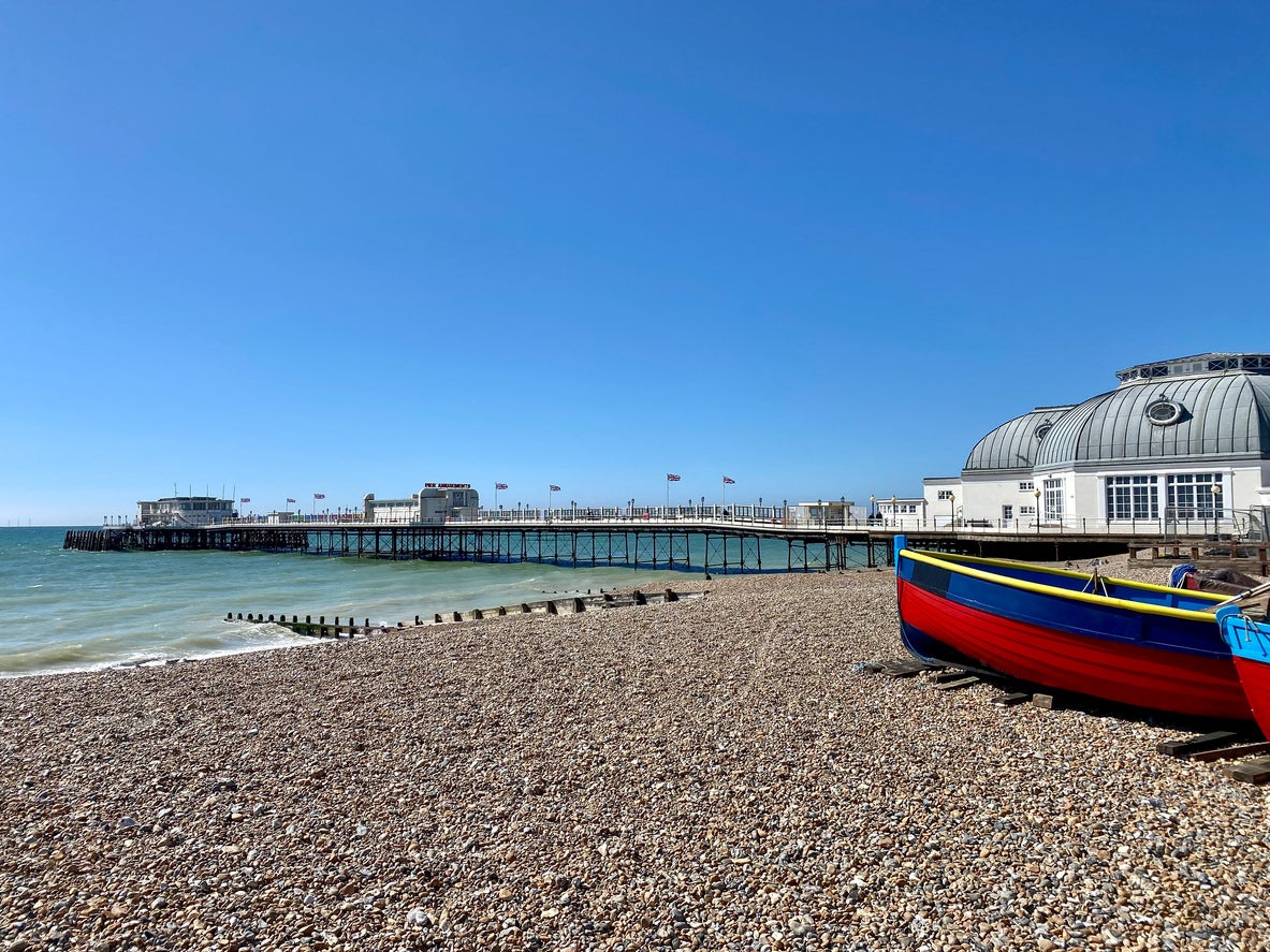 Worthing has a shingle beach and a sharp food scene to rival its coastal sibling’s