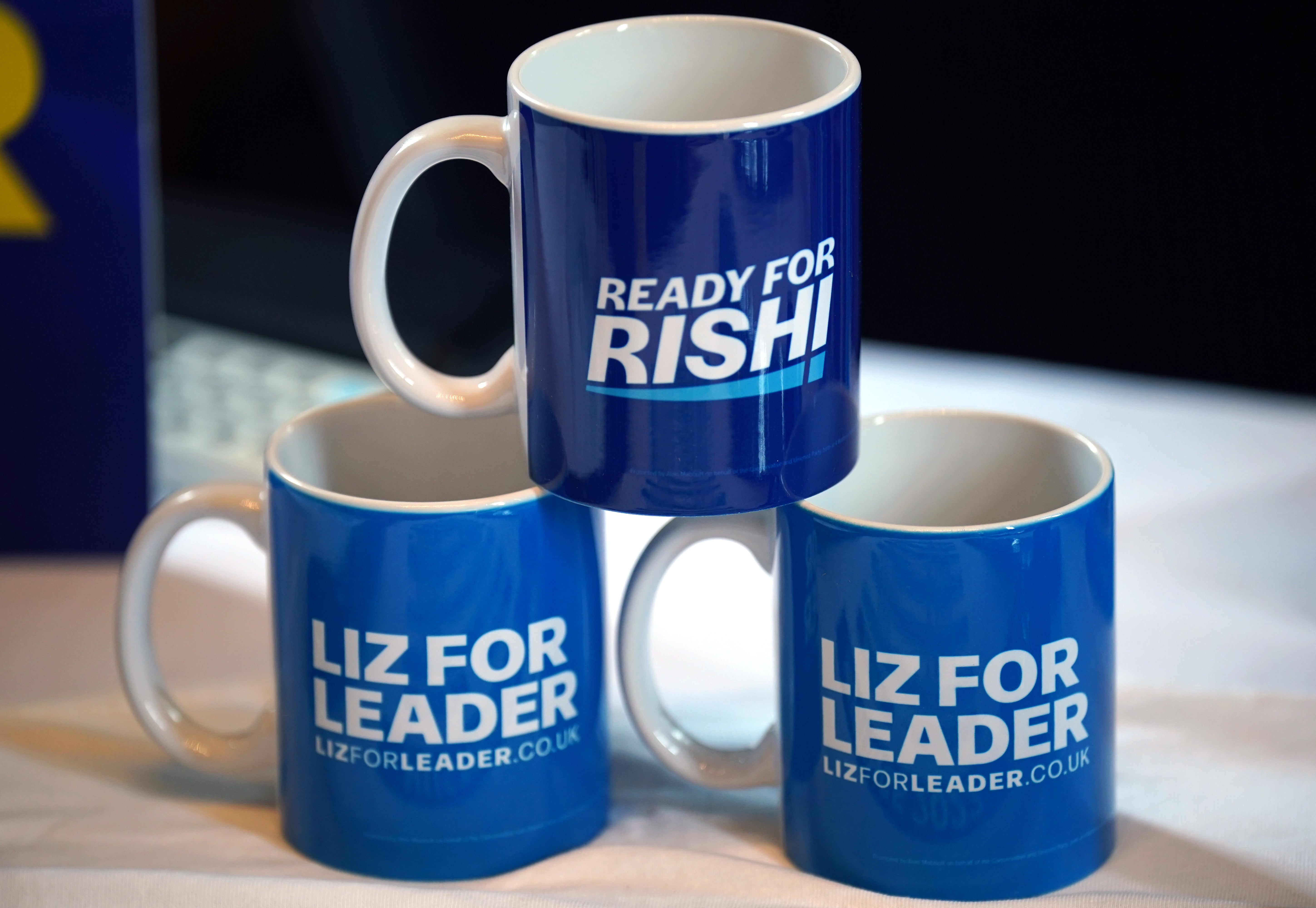 Rishi Sunak has accused his Conservative leadership rival, Liz Truss, of ‘promising the earth to everybody’ (Niall Carson/PA)