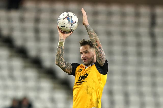 Chris Maguire joined Lincoln from Sunderland last summer (Owen Humphreys/PA)