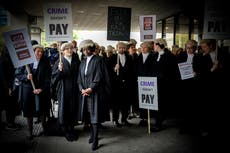 Barristers’ strike not responsible for ‘disaster of justice’, head of Rape Crisis says