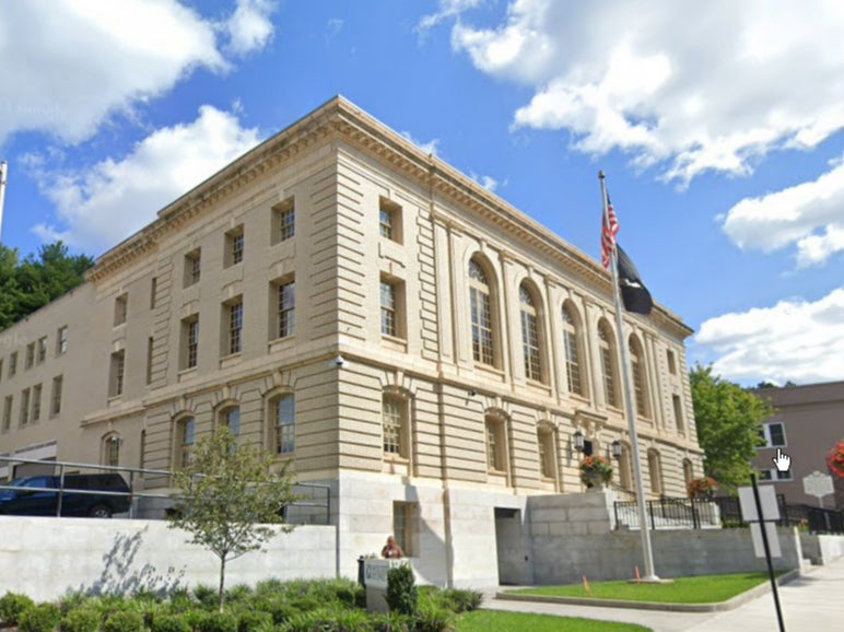 The federal courthouse in Bluefield, West Virginia