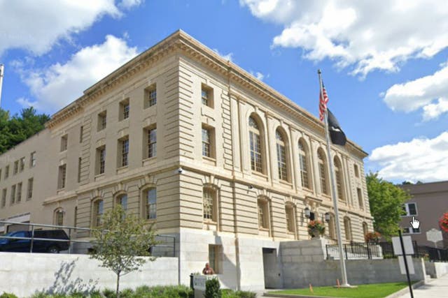 <p>The federal courthouse in Bluefield, West Virginia</p>