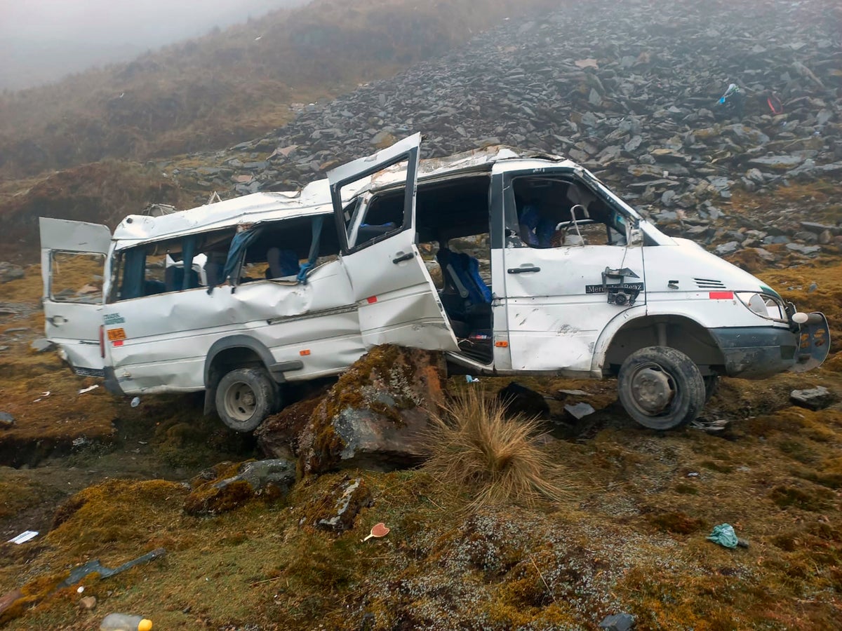 Four dead, 16 injured after tourist bus crashes near Peru’s Machu Picchu