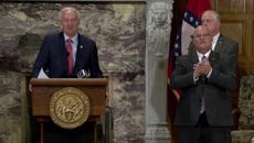 Arkansas governor condemns ‘reprehensible conduct’ of officers involved in violent assault of suspect