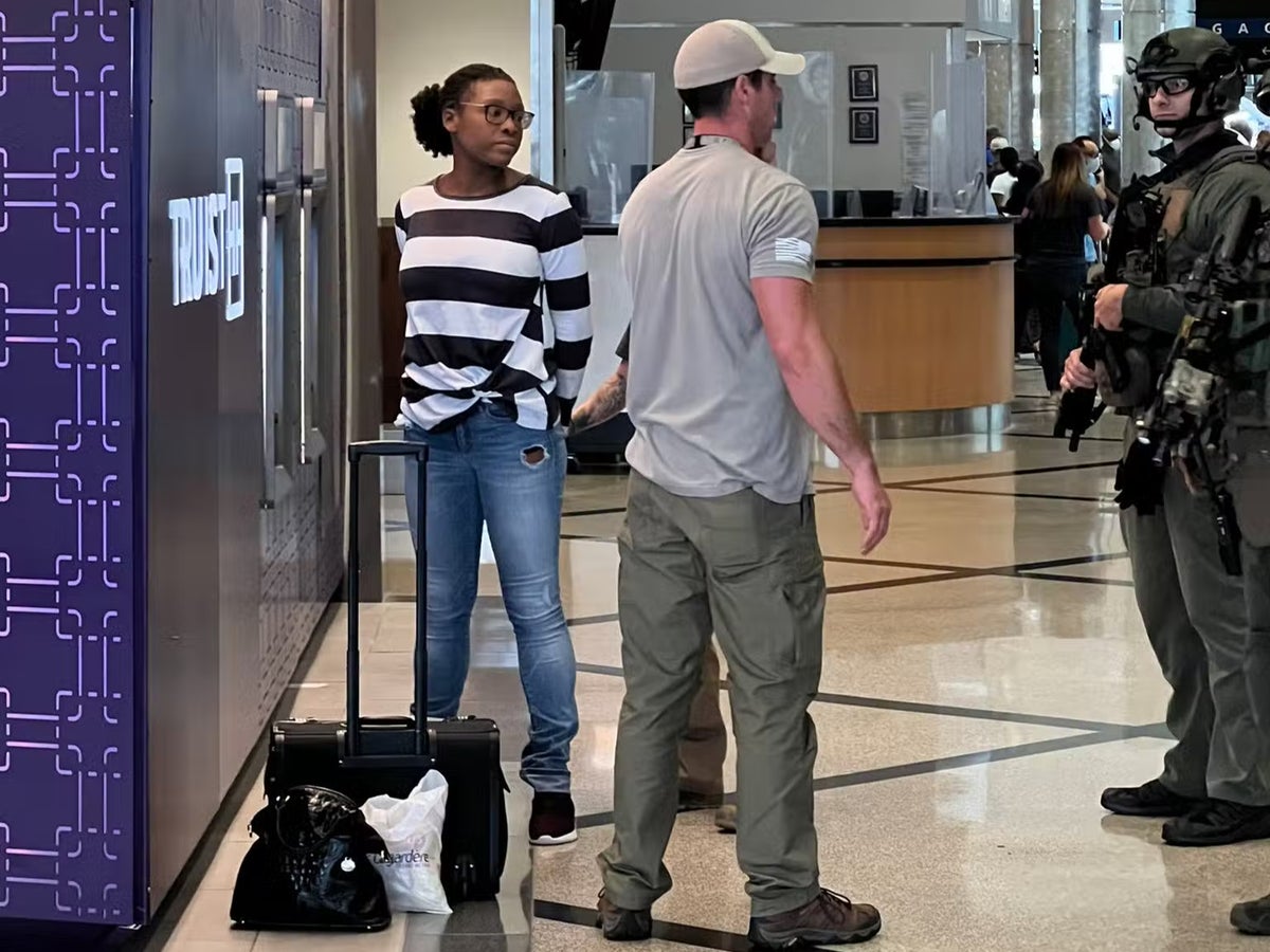 Atlanta shooting – live: Female suspect seized at airport as two dead, one injured in midtown attack
