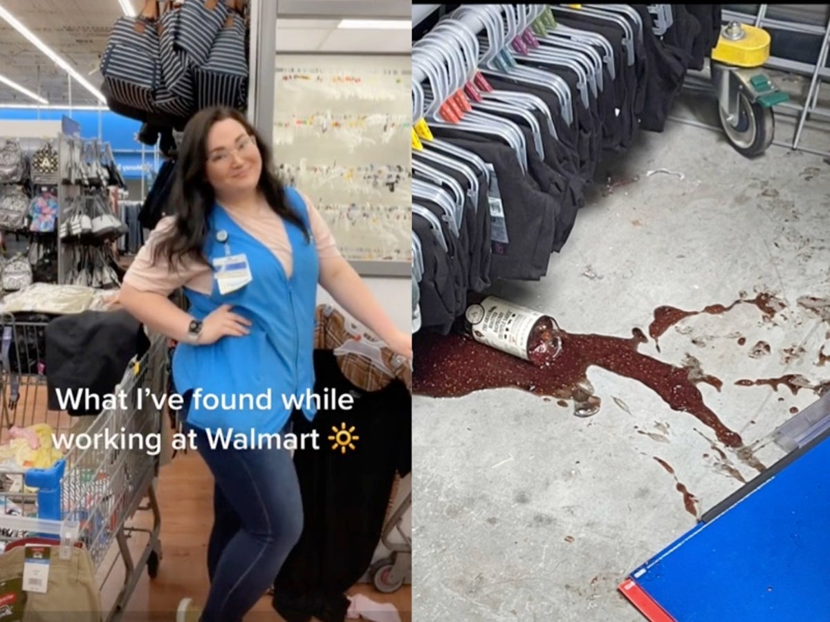 Walmart worker shares mysterious messes she’s found in store aisles