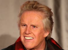 Gary Busey caught pulling his trousers down in public as he denies sex crime charges