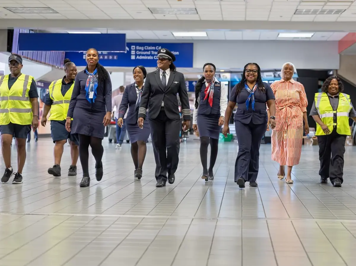 All-Black, all-female crew flies to honour first Black woman to gain pilot’s licence
