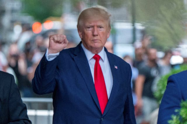 <p>Donald Trump was cleared of charges by former attorney general William Barr</p>