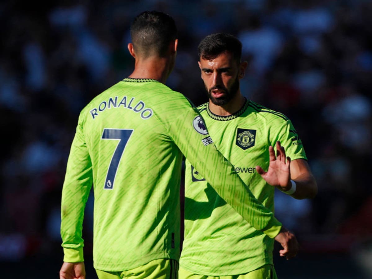 Bruno Fernandes hints at Cristiano Ronaldo&rsquo;s future at Manchester United