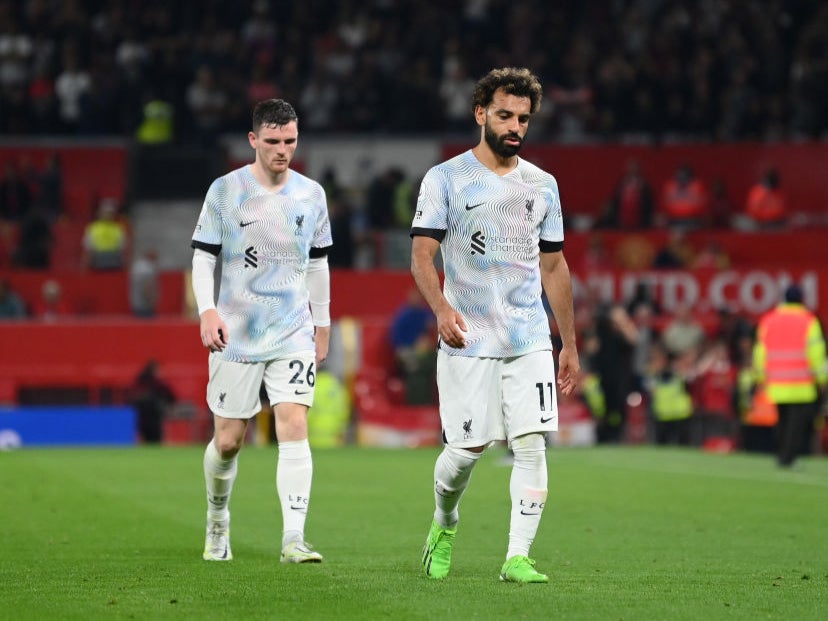 Liverpool were beaten by rivals Manchester United on Monday night