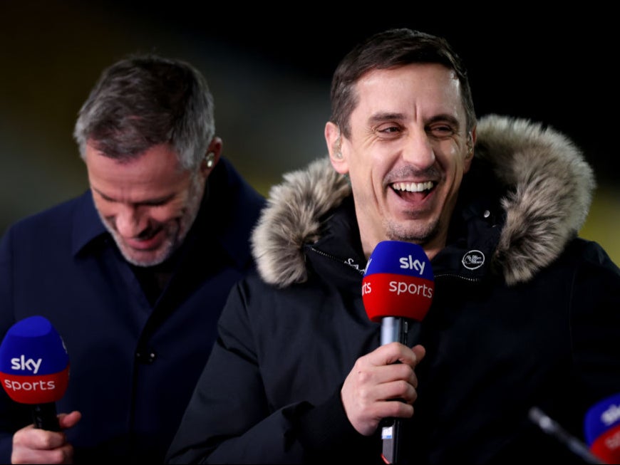 Neville was buzzing after Manchester United’s win over Liverpool