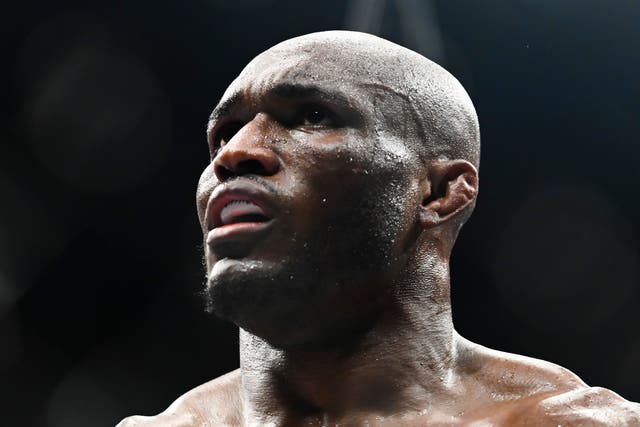 <p>Kamaru Usman was knocked out by Leon Edwards at UFC 278</p>