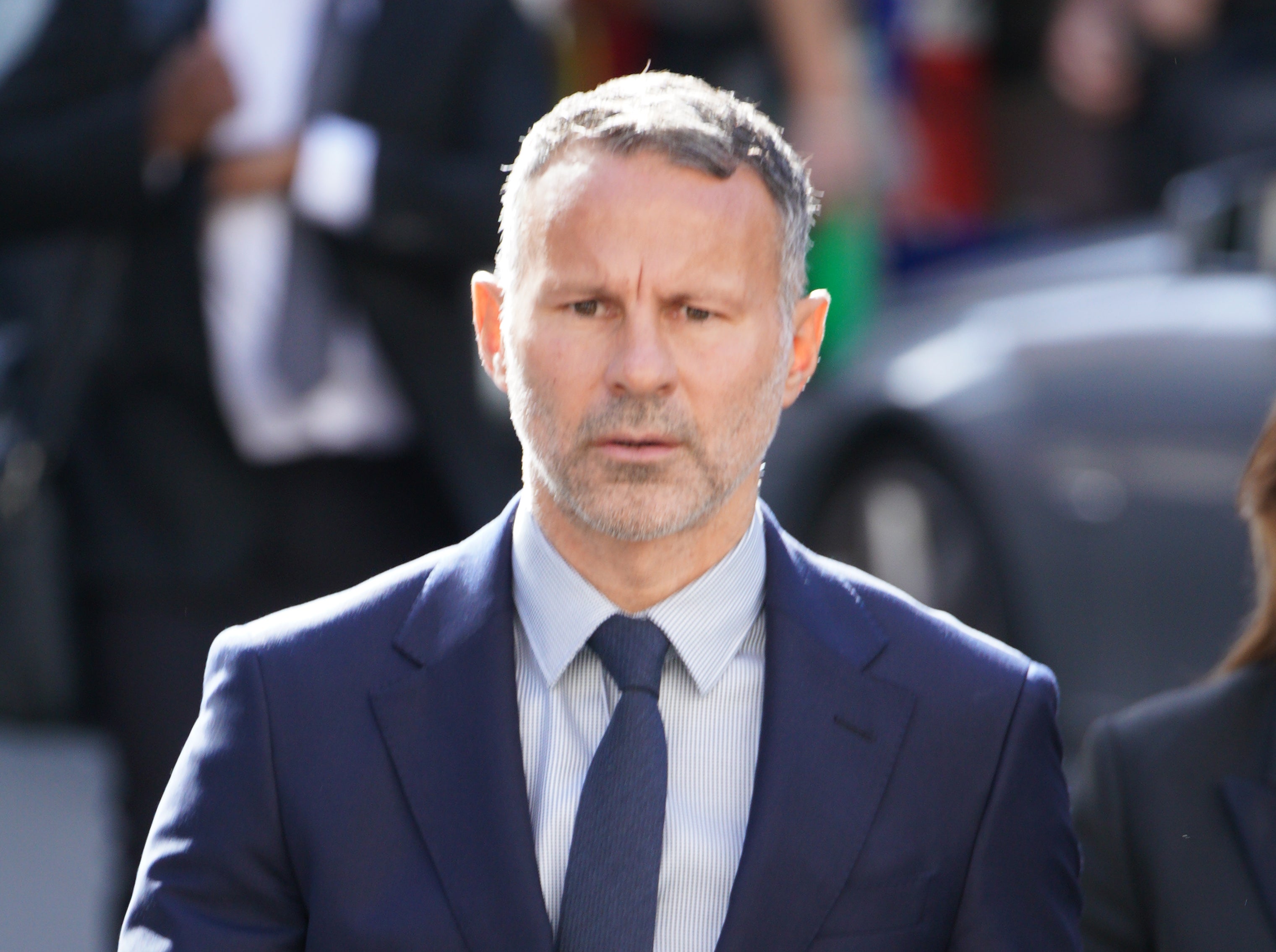 The jury in the trial of ex-Manchester United footballer Ryan Giggs has gone out to start its deliberations (Peter Byrne/PA)