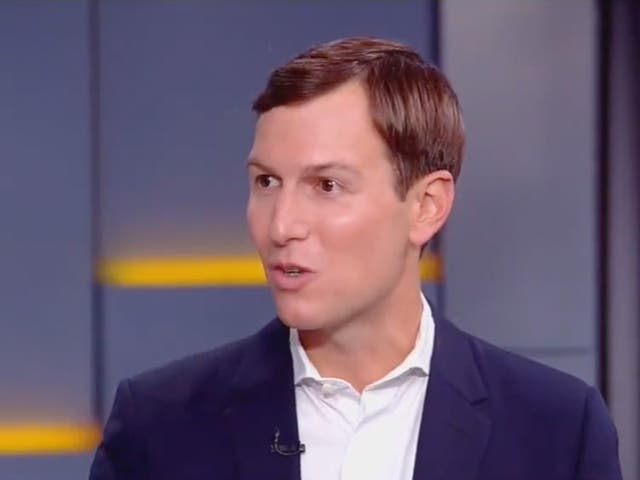 Jared Kushner se unió a Fox & Friends en Fox News el 23 de agosto