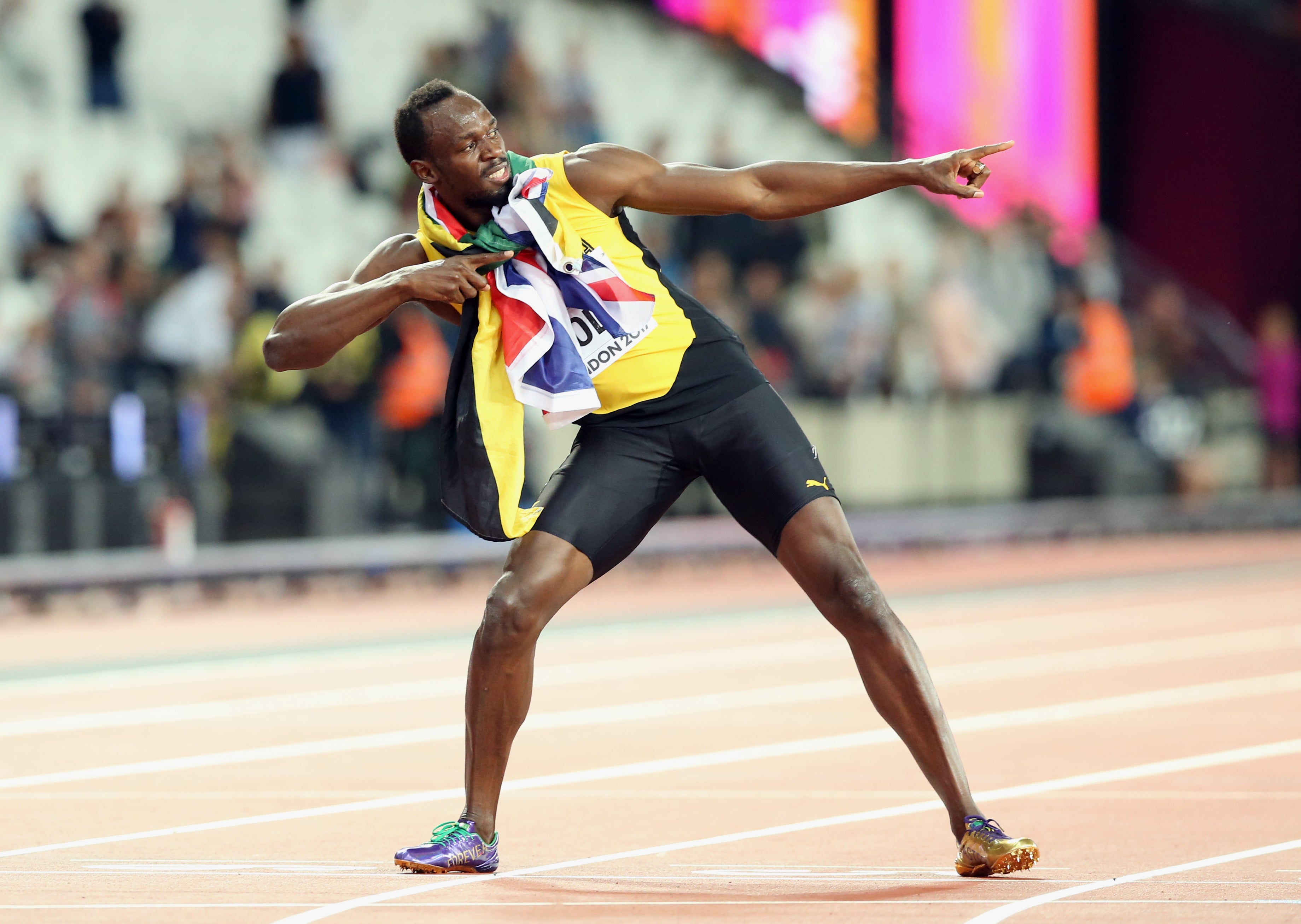 Usain Bolt Files for Trademarks to Protect His Victory Pose - Bloomberg
