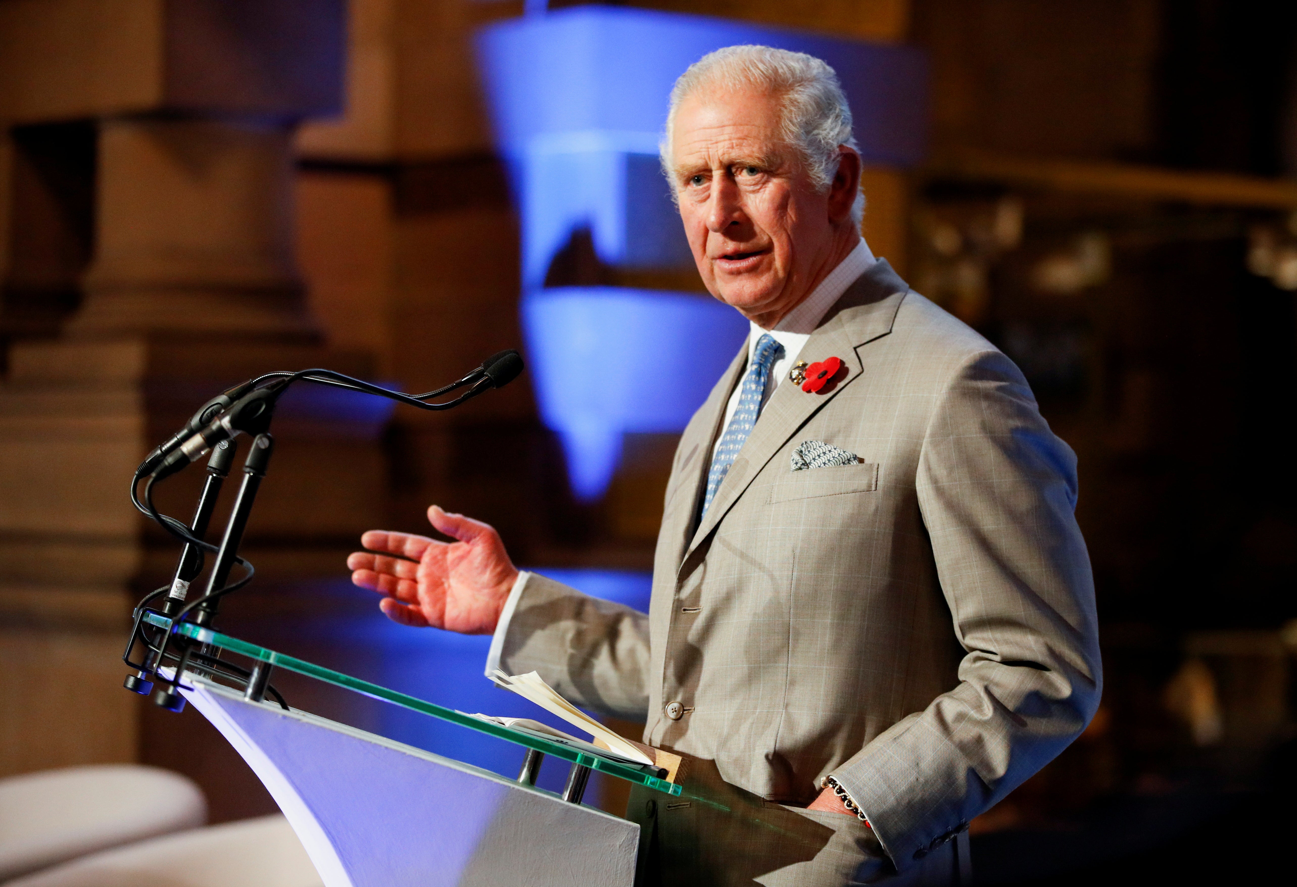 The Prince of Wales is looking to the public and private sectors to help build a more sustainable future (Phil Noble/PA)