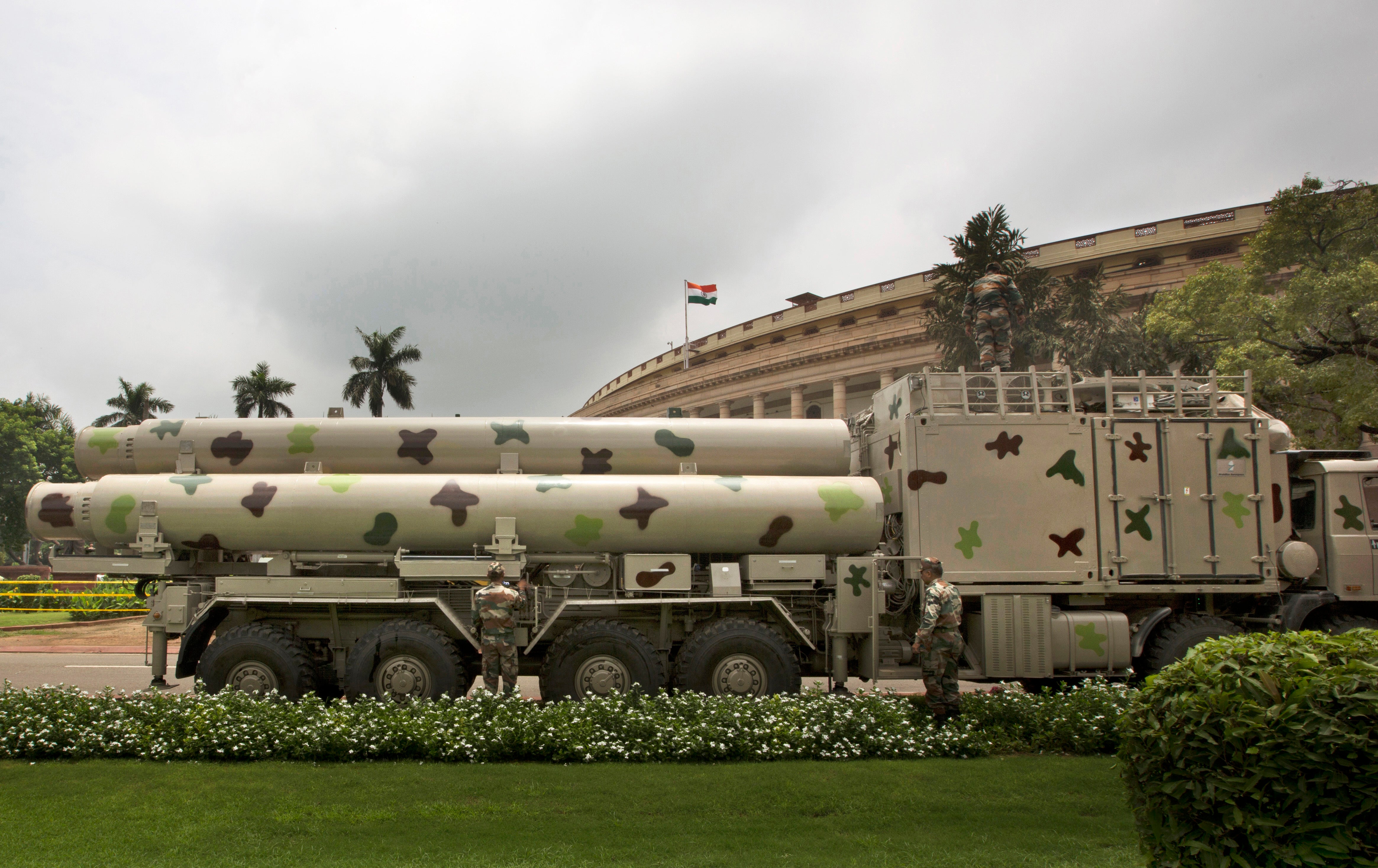 India Missile Misfire