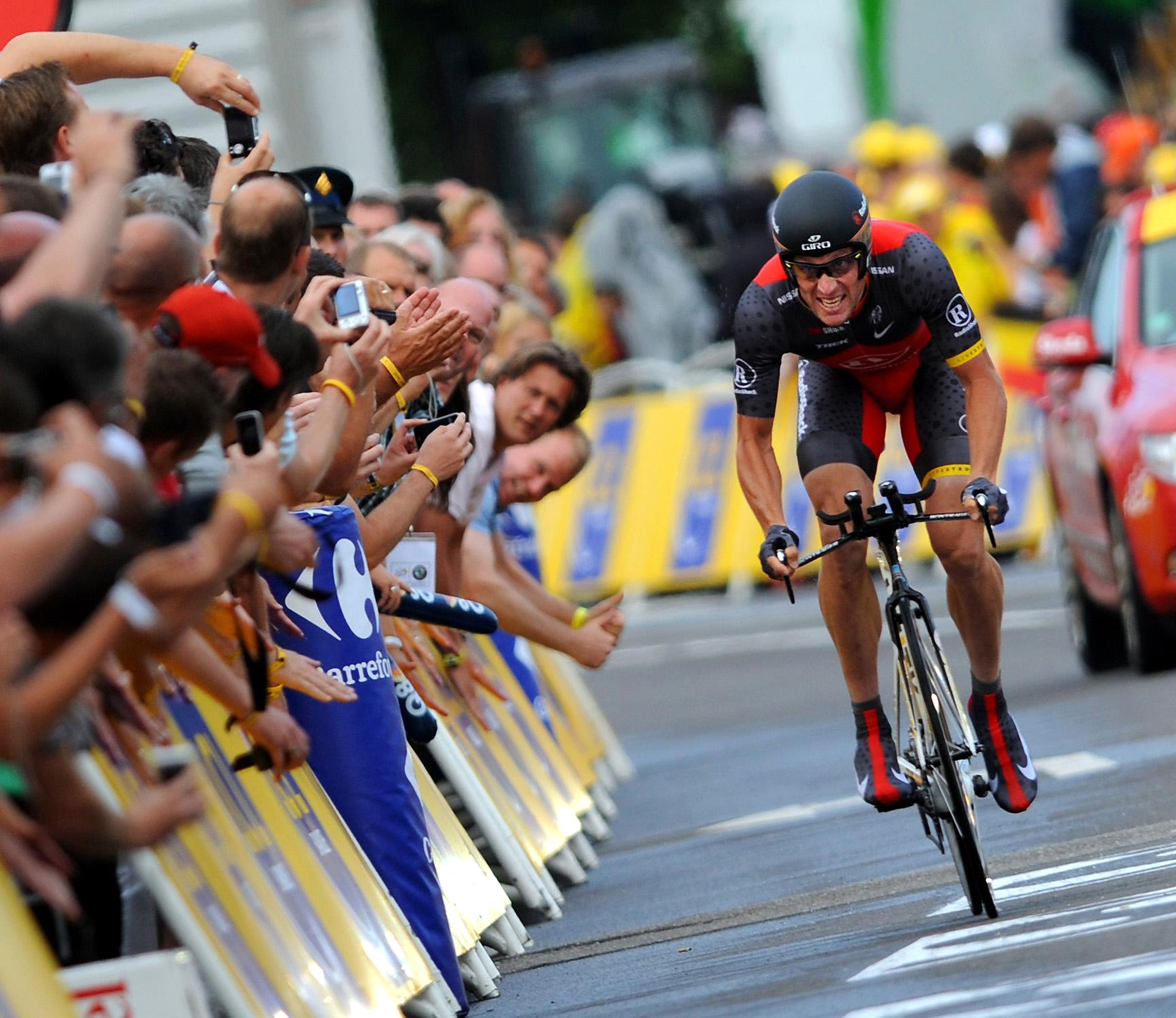 Lance Armstrong won seven Tour de France titles (John Giles/PA)