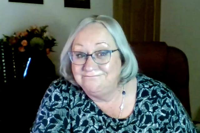 <p>Jackie Weaver took the internet by storm in February 2021 when footage of Handforth Parish Council’s heated Zoom meeting showed her booting out two troublesome council members and being famously told ‘you have no authority here’ (PA)</p>