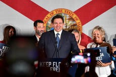 DeSantis says ‘woke’ 5 times in 19 seconds in culture war laden primary speech