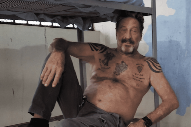 <p>John McAfee was found dead in a Spanish prison cell on 23 June, 2021</p>