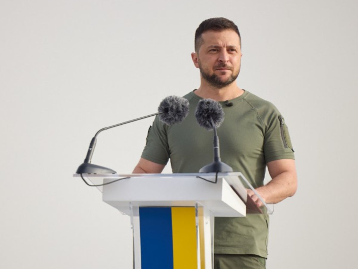 Zelensky says Ukraine was ‘reborn’ when Russia invaded in emotional Independence Day speech
