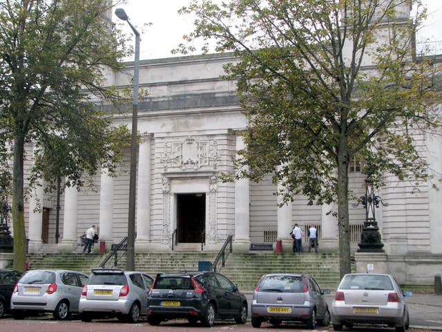 A general view of Cardiff Crown Court in Cardiff, Wales (PA)