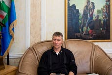 Ex-mayor arrested on charges of discrediting Russian army