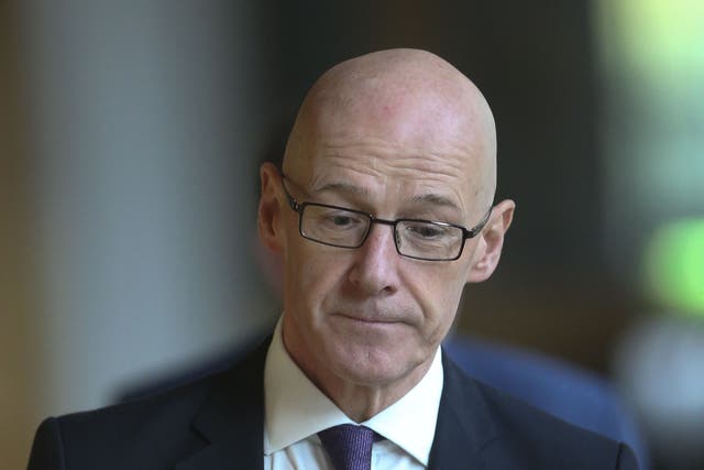 Deputy First Minister John Swinney said the rubbish piling up in Edinburgh was ‘deeply concerning’ (Fraser Bremner/Scottish Daily Mail/PA)