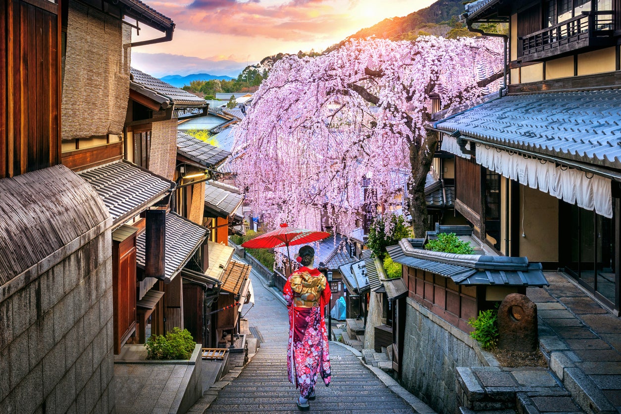 Kyoto in Japan