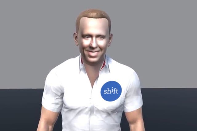 <p>Matt Hancock MP avatar for Metaverse</p>