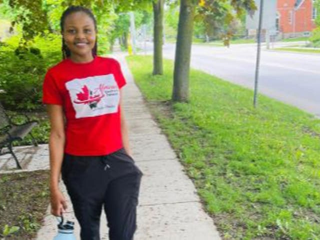 <p>Wendy Nyabuto, 24, died in a swimming pool last week in Chatsworth, Ontario</p>