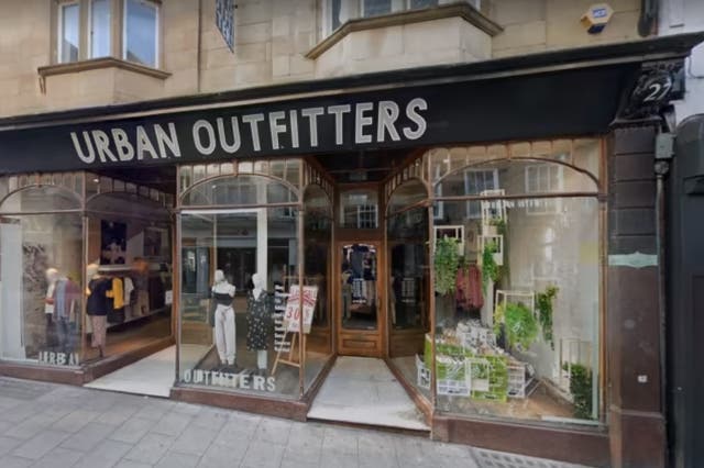 <p>Urban Outfitters said it had the changing rooms professionally cleaned after the incident. </p>