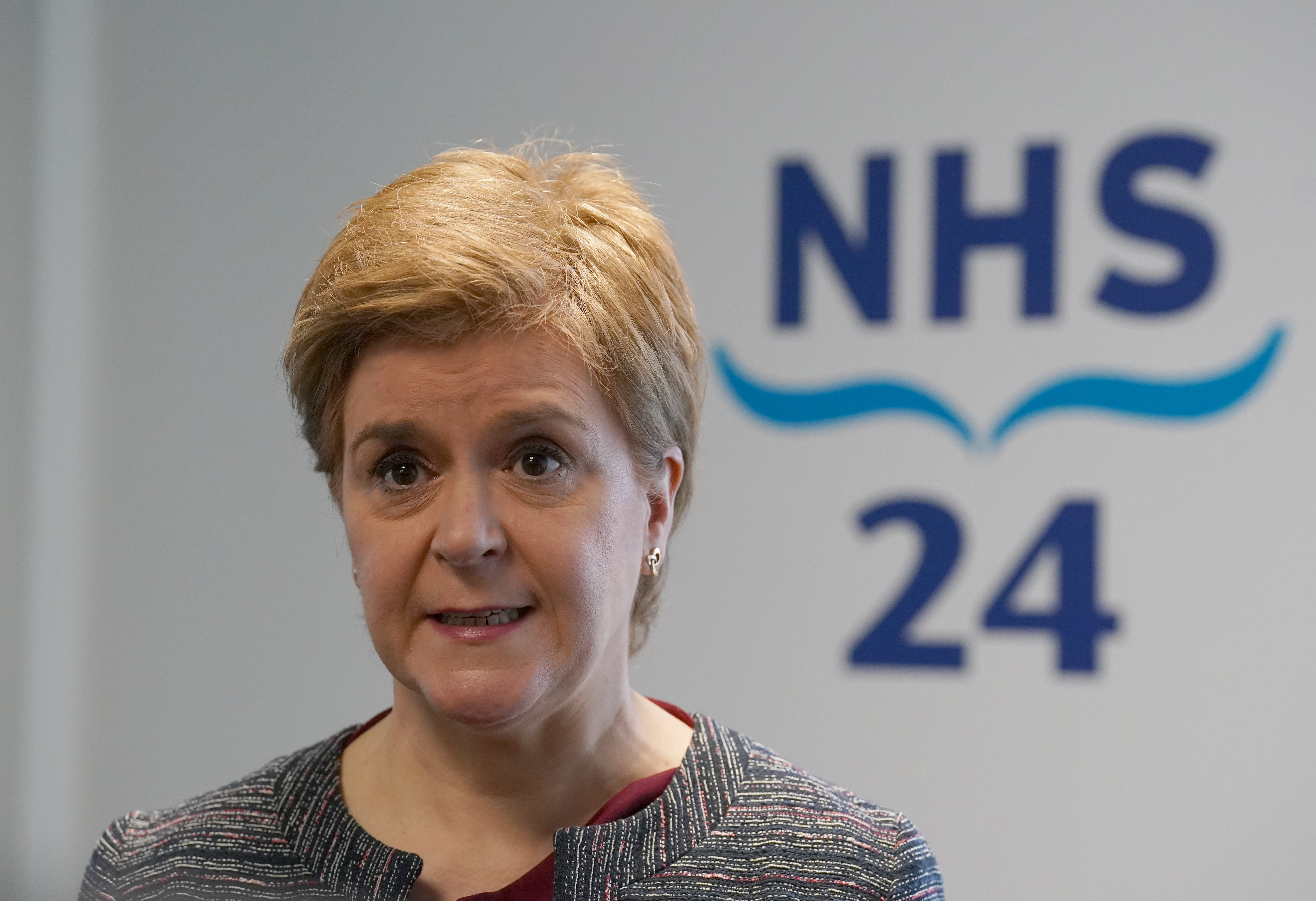 Scotland’s First Minister Nicola Sturgeon said she will do what she can to avoid healthcare strikes (Andrew Milligan/PA)