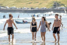 Beachgoers face risk of more pollution as campaigners call for action on sewage