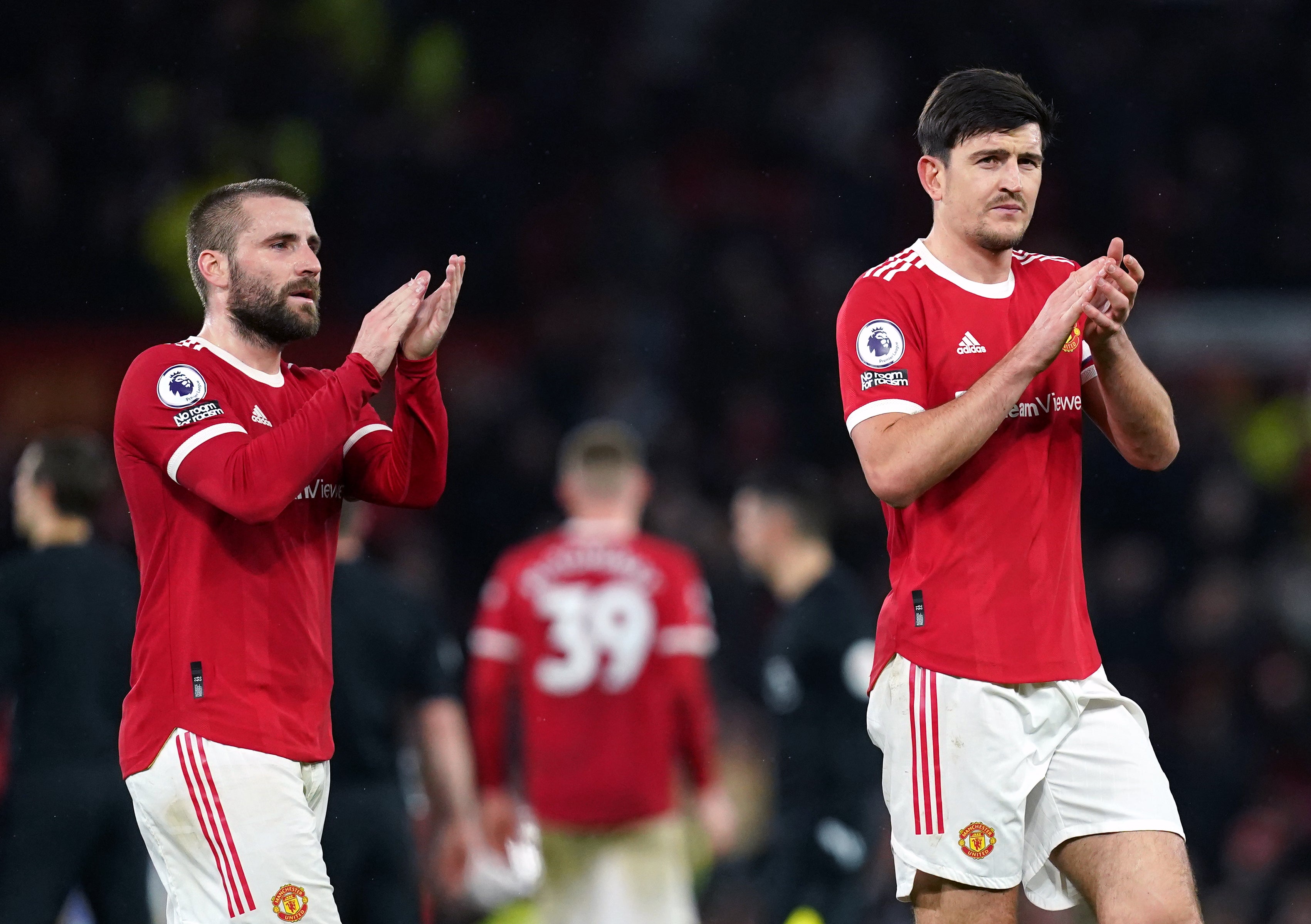 Luke Shaw and Harry Maguire have been key members of the England squad (Martin Rickett/PA)