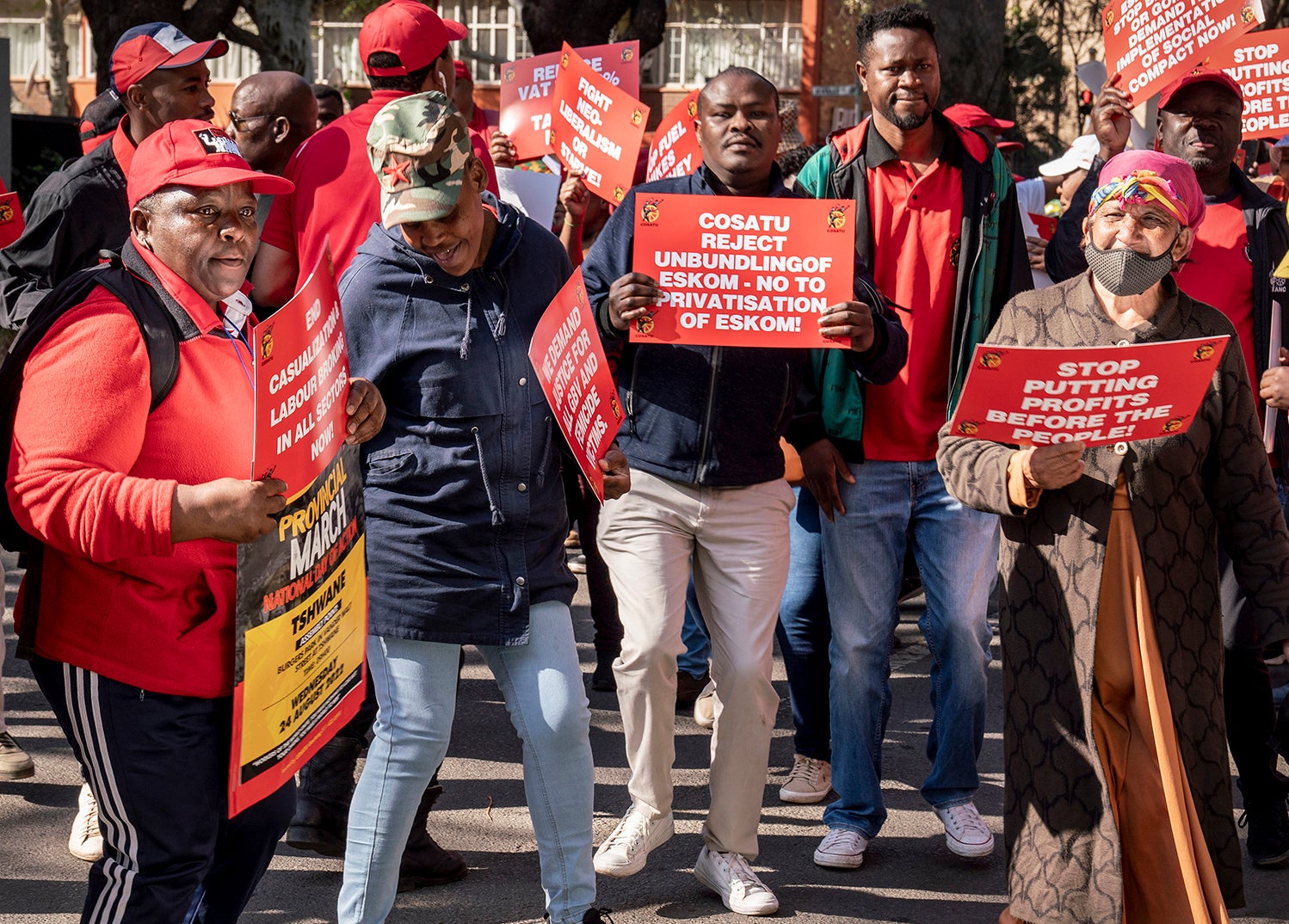 South Africa Inflation Protests