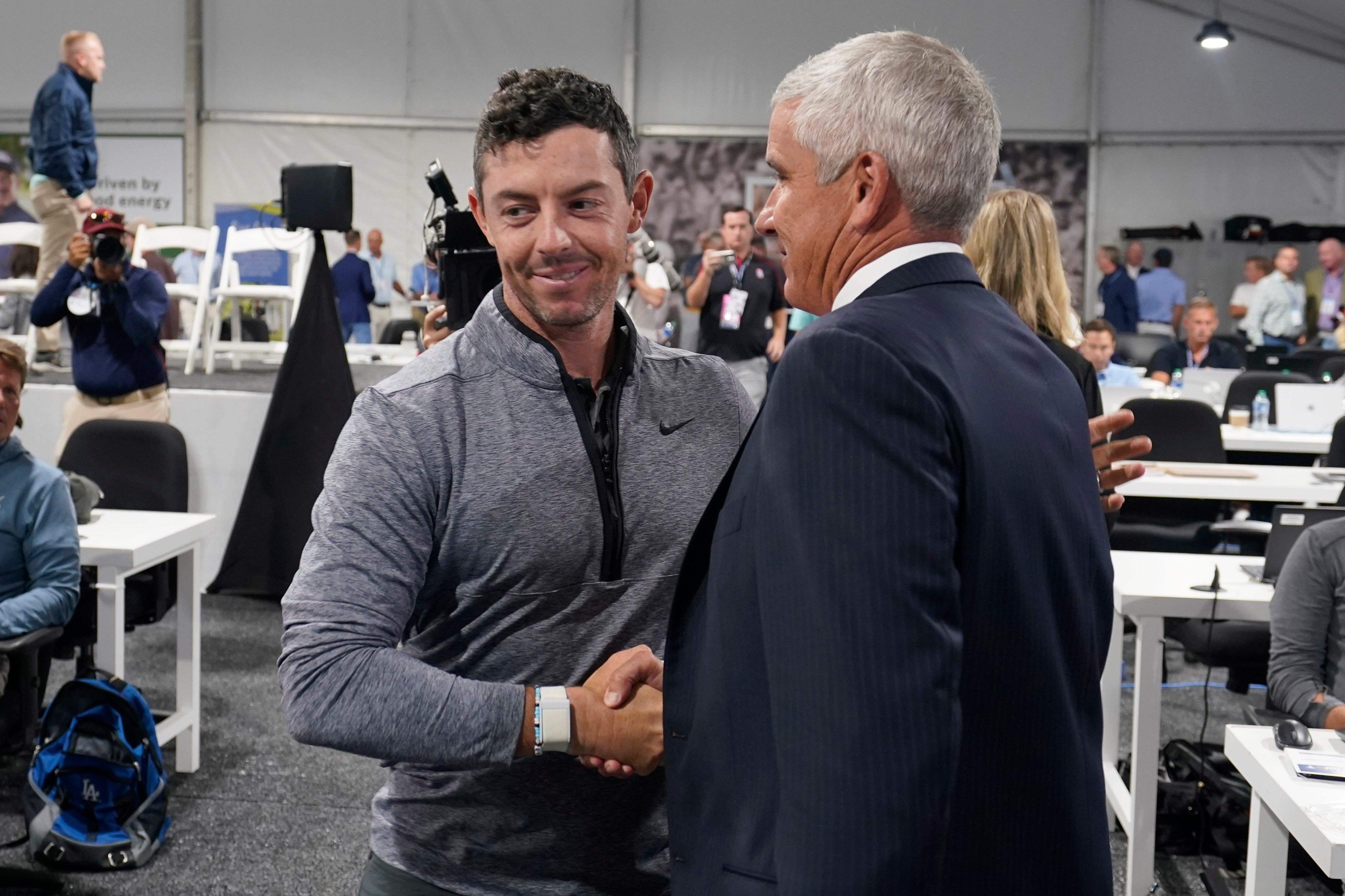 Rory McIlroy has been loyal to the PGA Tour and commissioner Jay Monahan throughout the civil war