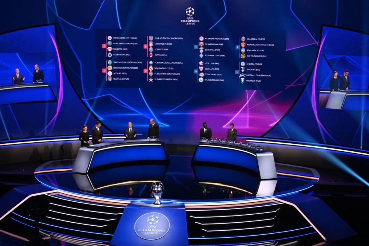 Champions League draw LIVE: Build-up ahead of Liverpool, Chelsea, Spurs and Man City learning opponents