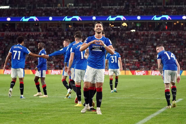 Antonio Colak scored for Rangers (Zac Goodwin/PA)