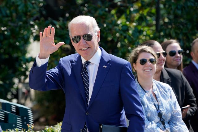<p>President Joe Biden returns to the White House on Wednesday 24 August, 2022 </p>