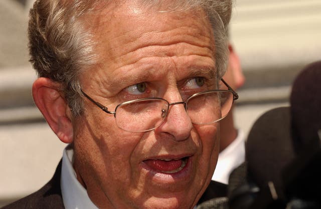 <p>File photo: Laurence Tribe, a Harvard Law School professor, answers questions outside the 9th US Circuit Court of Appeals building on 22 September 2003 in San Francisco, California</p>