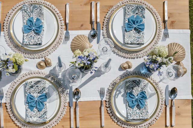 Bring those holiday vibes home (Truffle Tablescapes/PA)